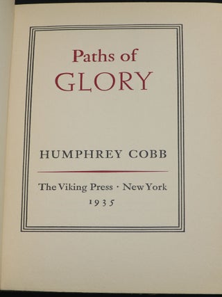 Paths of Glory