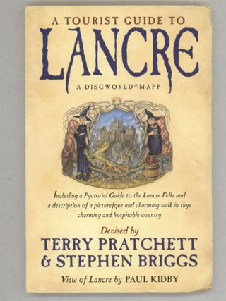 Item #000016222 A Tourist Guide to Lancre; A Discworld Mapp. Terry Pratchett, Stephen Briggs