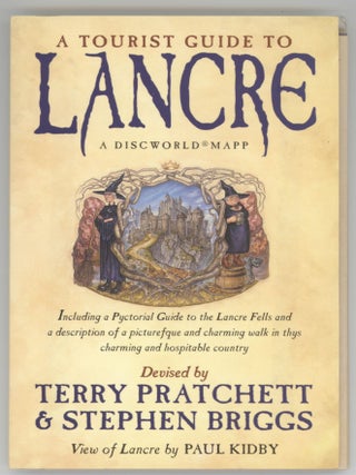 Item #000016223 A Tourist Guide to Lancre; A Discworld Mapp. Terry Pratchett, Stephen Briggs