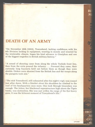 Death of an Army; The Siege of Kut 1915-1916