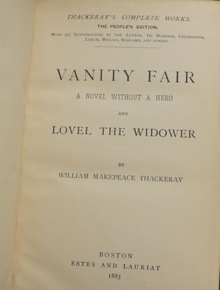 Thackeray's Complete Works: The People's Edition