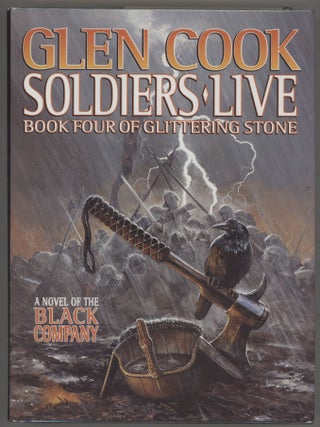 Item #000016268 Soldiers Live; Book Four of Glittering Stone. Glen Cook