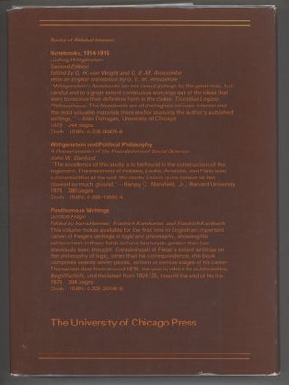 Wittgenstein: Understanding and Meaning; Wittgenstein: Rules, Grammar and Necessity; An Analytical Commentary on the Philosophical Investigations