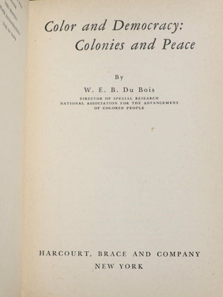 Color and Democracy: Colonies and Peace