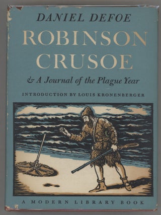 Item #000016530 Robinson Crusoe and A Journal of the Plague Year. Daniel Defoe