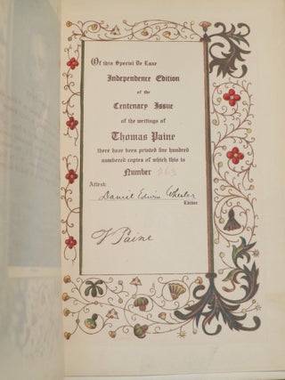 Life and Writings of Thomas Paine