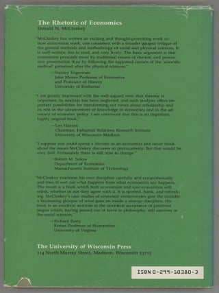 The Rhetoric of Economics