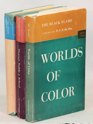 Item #000016595 The Ordeal of Mansart; Mansart Builds a School; Worlds of Color; The Black Flame:...