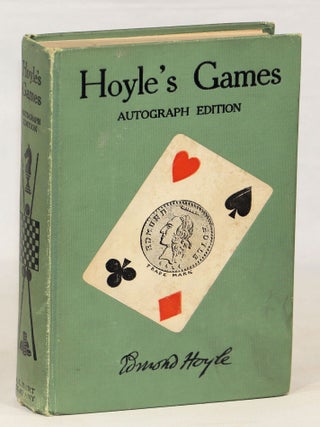 Item #000016671 Hoyle's Games: Autograph Edition. Card Games, Hoyle