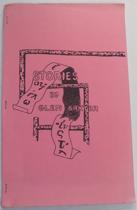 Item #000016758 Stories. Glen Baxter