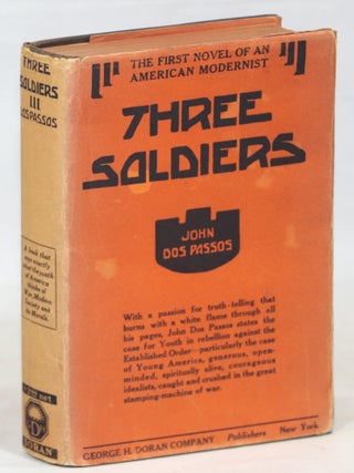 Item #000016865 Three Soldiers. John Dos Passos