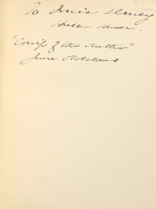 Twenty Years at Hull-House with Autobiographical Notes