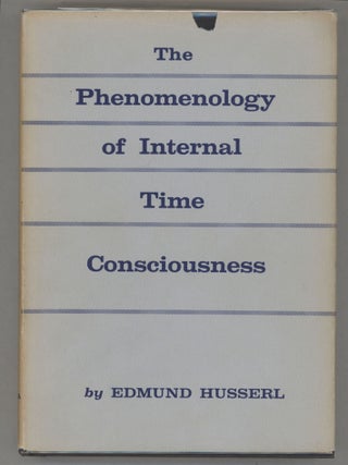 Item #000016909 The Phenomenology of Internal Time-Consciousness. Edmund Husserl
