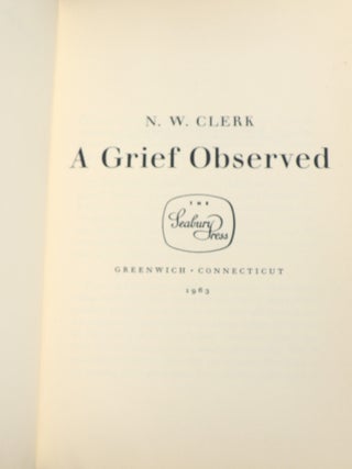 A Grief Observed