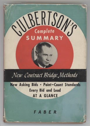 Item #000016928 Culbertson's New and Complete Summary of Contract Bridge: Point-Count Bidding...