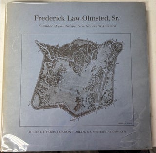 Item #000016982 Frederick Law Olmsted, Sr.; Founder of Landscape Architecture in America. Julius...
