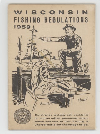 Item #000017014 Wisconsin Fishing Regulations 1959. Wisconsin Conservation Department