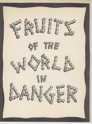 Item #000017068 Fruits of the World in Danger. Glen Baxter