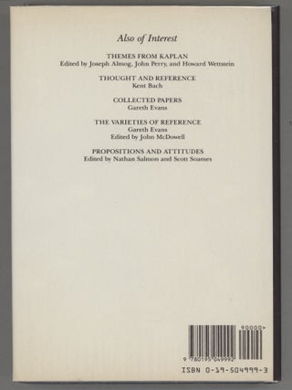 The Problem of the Essential Indexical and Other Essays