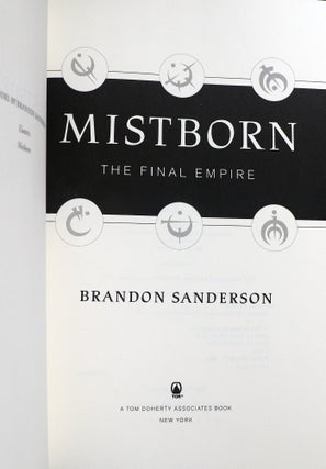 Mistborn; The Final Empire