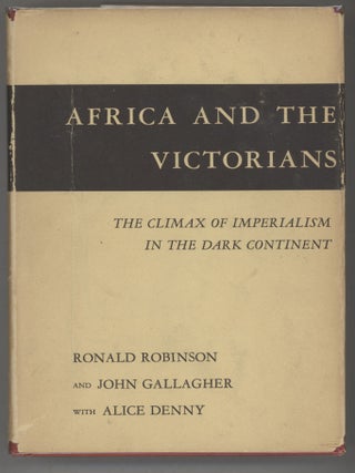 Item #000017186 Africa and the Victorians; The Climax of Imperialism in the Dark Continent....