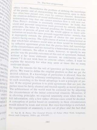 A Theory of Justice