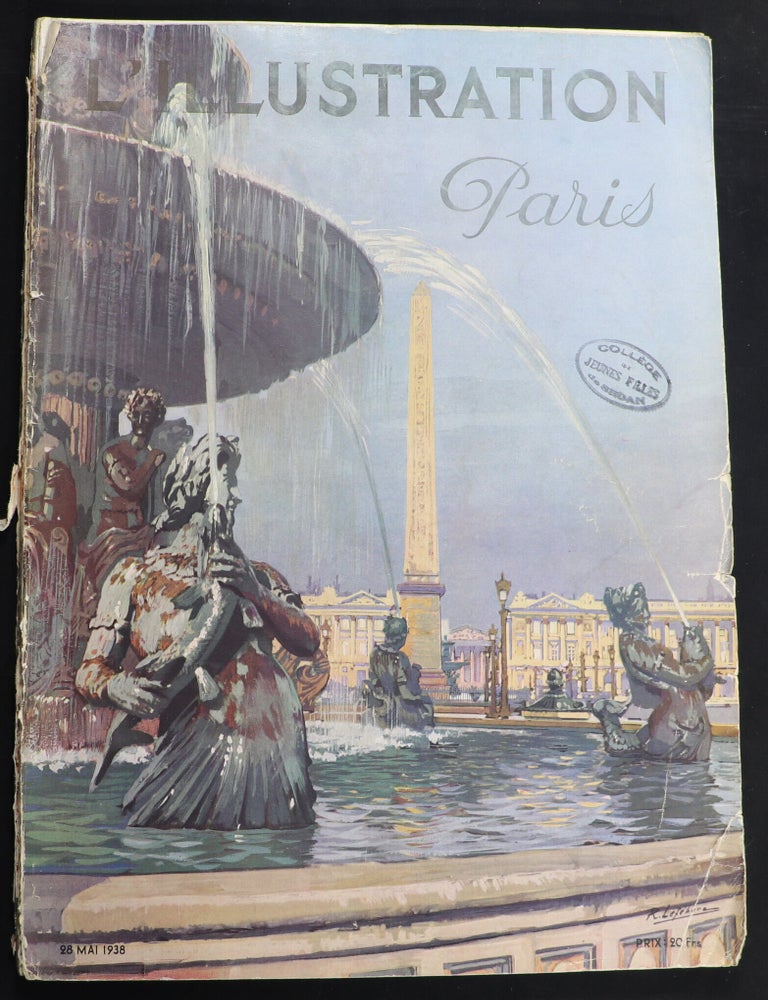 Item #000017241 L'illustration Paris 28 Mai 1938. French Magazine, 1930s Art.