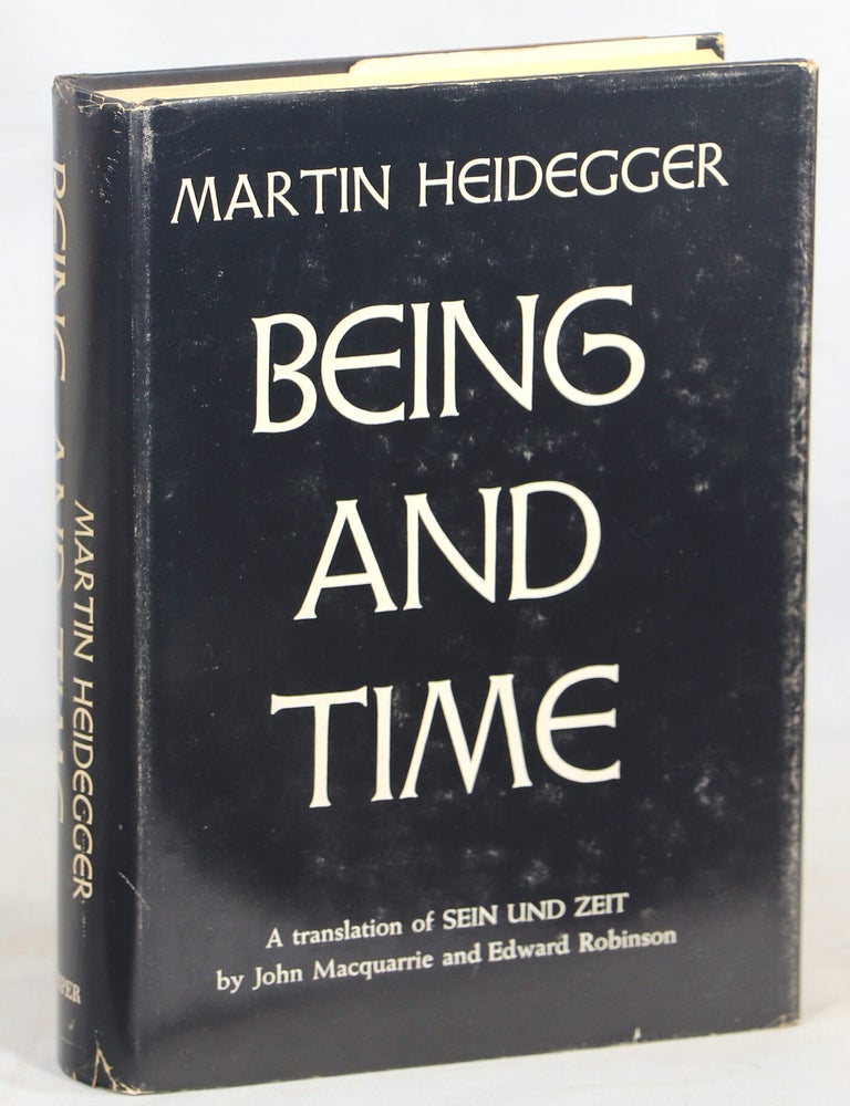 Being and Time. Martin Heidegger.