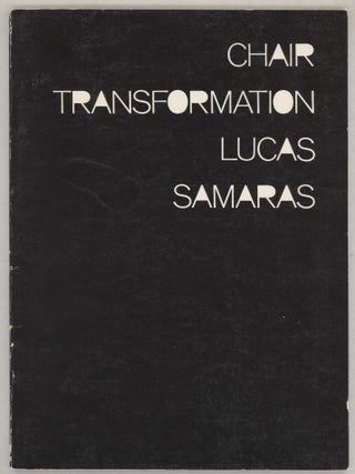 Item #000017305 Chair Transformation. Lucas Samaras