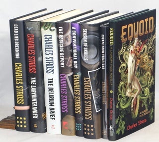 The Laundry Files Complete Series: The Atrocity Archives; The Jennifer Morgue; The Fuller Memorandum; The Apocalypse Codex; The Rhesus Chart; The Annihilation Score; The Nightmare Stacks; The Delirium Brief; The Labyrinth Index; Dead Lies Dreaming; Quantum of Nightmares; Escape from Yokai Land; Season of Skulls; A Conventional Boy; The Regicide Report; Equoid