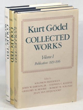 Item #000017342 Collected Works Volume I; Collected Works Volume II; Collected Works Volume III;...