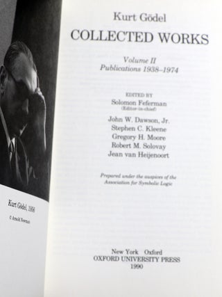 Collected Works Volume I; Collected Works Volume II; Collected Works Volume III; Publications 1929-1936; Publications 1938-1974; Unpublished Essays and Lectures