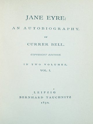Jane Eyre: An Autobiography