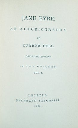 Jane Eyre: An Autobiography