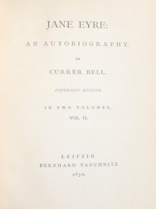 Jane Eyre: An Autobiography