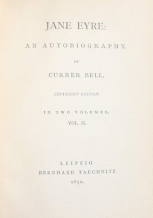 Jane Eyre: An Autobiography