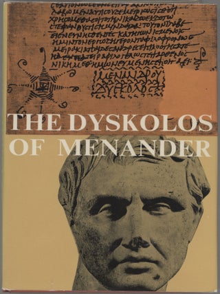 Item #000017391 The Dyskolos of Menander. Menander, E. W. Ed. Handley