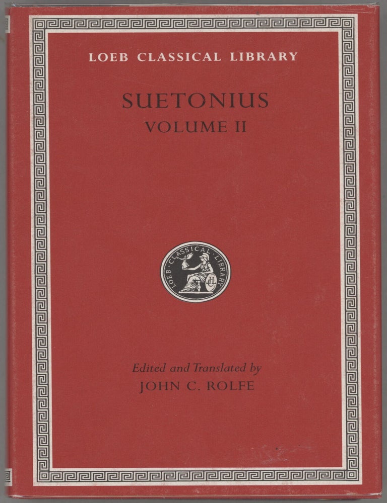Item #000017463 Suetonius; Volume II. Suetonius, John C. Ed. Rolfe.