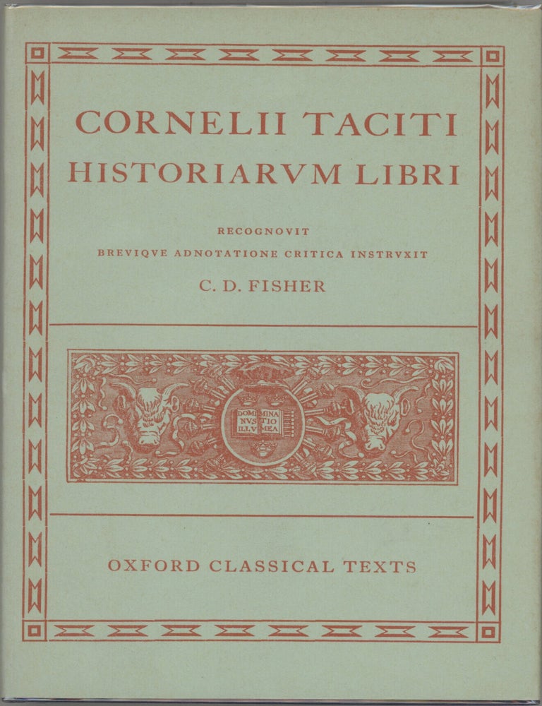 Item #000017468 Cornelii Taciti: Historiarvm Libri. Cornelius Tacitus.