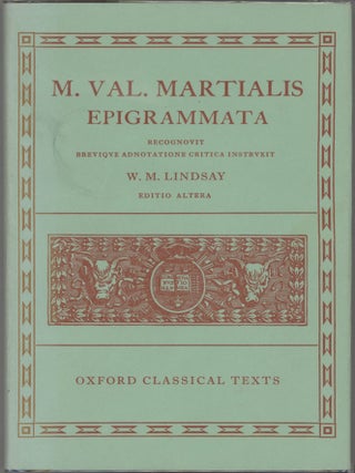 Item #000017469 M. Val. Martialis: Epigrammata. Martial