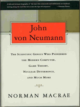 Item #000017515 John von Neumann. Norman Macrae