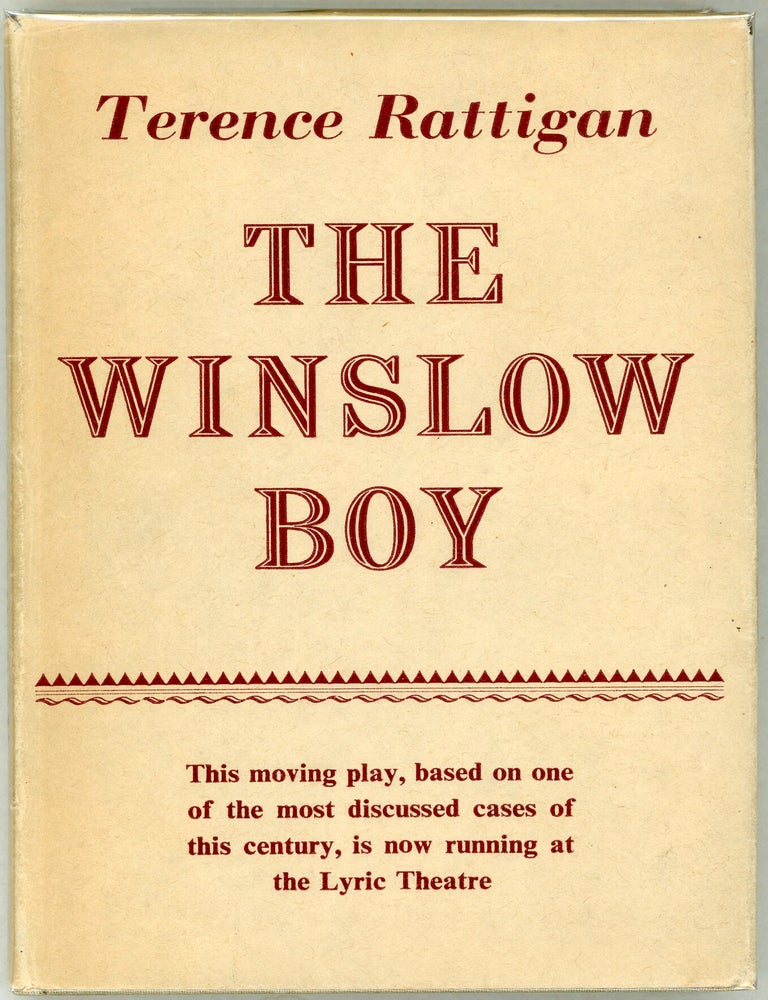 Item #000017588 The Winslow Boy. Terence Rattigan.