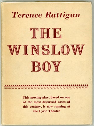 Item #000017588 The Winslow Boy. Terence Rattigan