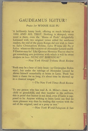 Winnie Ille Pu; A Latin Version of A. A. Milne's Winnie-the-Pooh