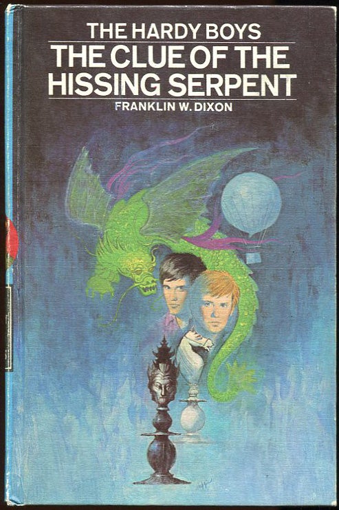 Item #00003582 The Clue of the Hissing Serpent. Franklin W. Dixon.