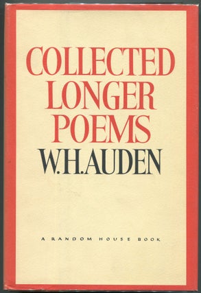 Item #00003861 Collected Longer Poems. W. H. Auden