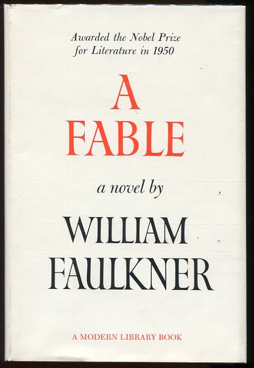 Item #00004134 A Fable. William Faulkner.