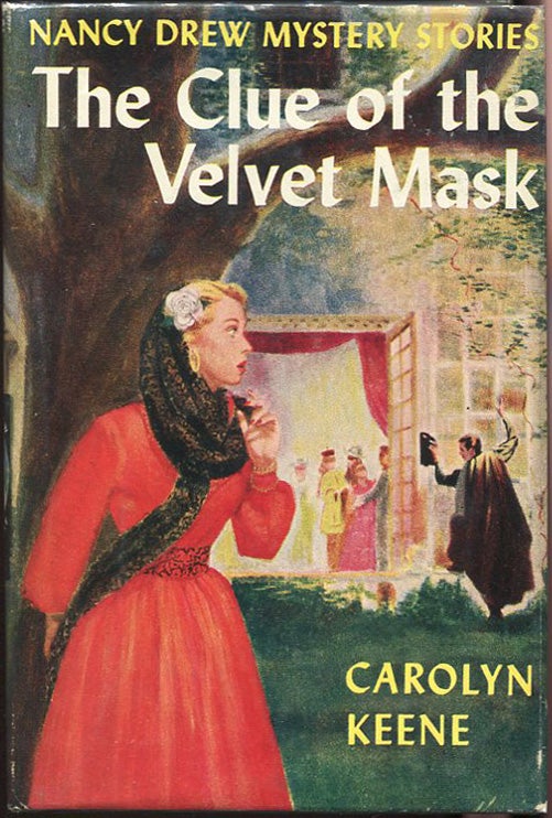 Item #00004197 The Clue of the Velvet Mask. Carolyn Keene.