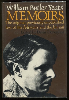 Item #00005164 Memoirs; Autobiography - First Draft Journal. William Butler Yeats