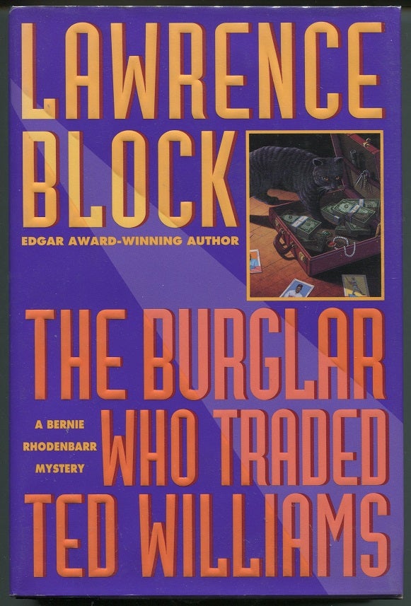 Item #00006647 The Burglar Who Traded Ted Williams. Lawrence Block.